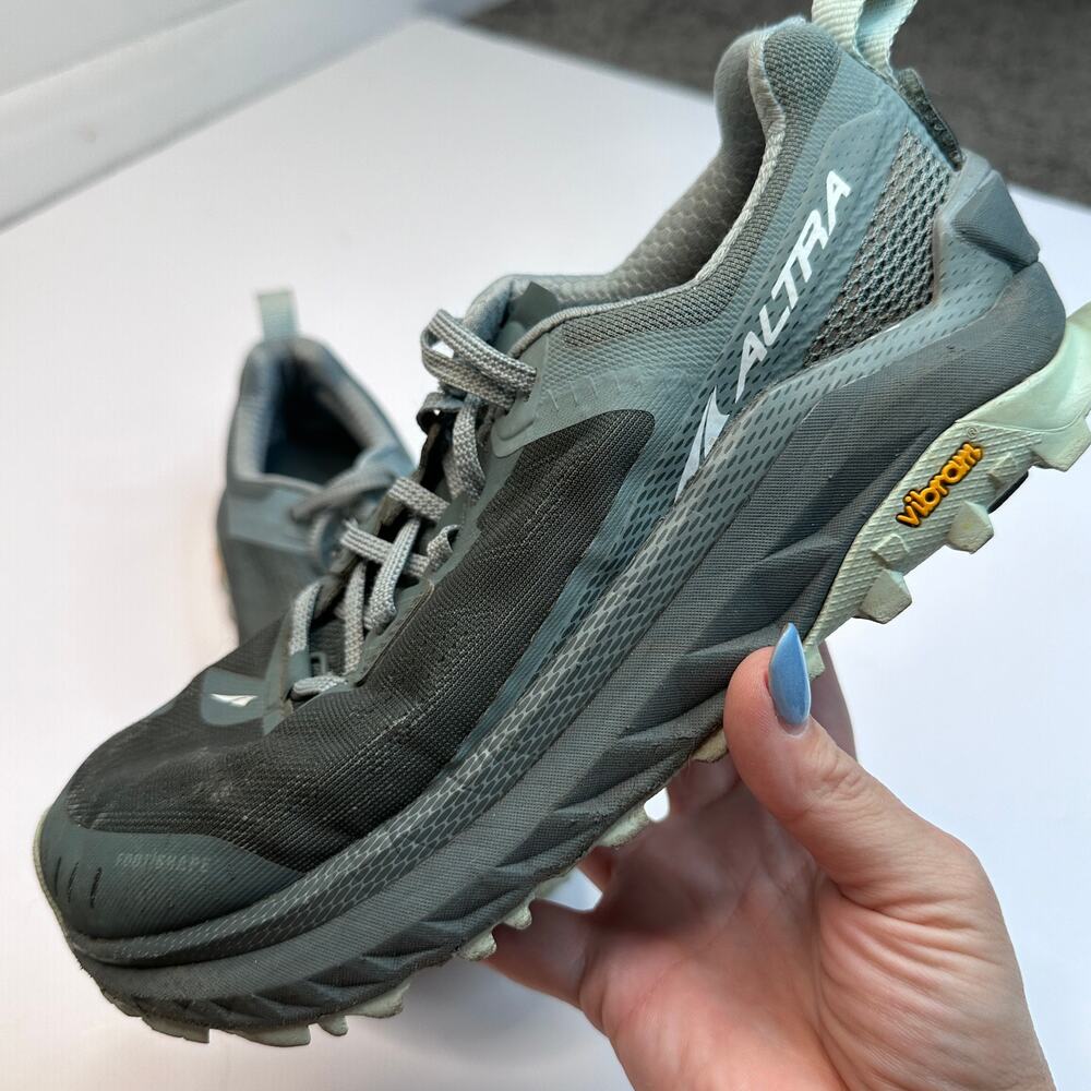 Altra Olympus Vibram Megagrip Green Trail Running Shoes